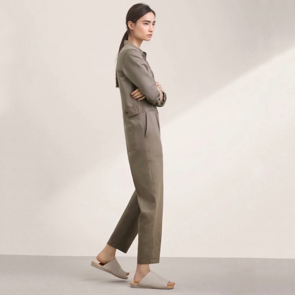 Aritzia | Wilfred Free | Volodina Jumpsuit‎ Coveralls in Sandstorm Size 4